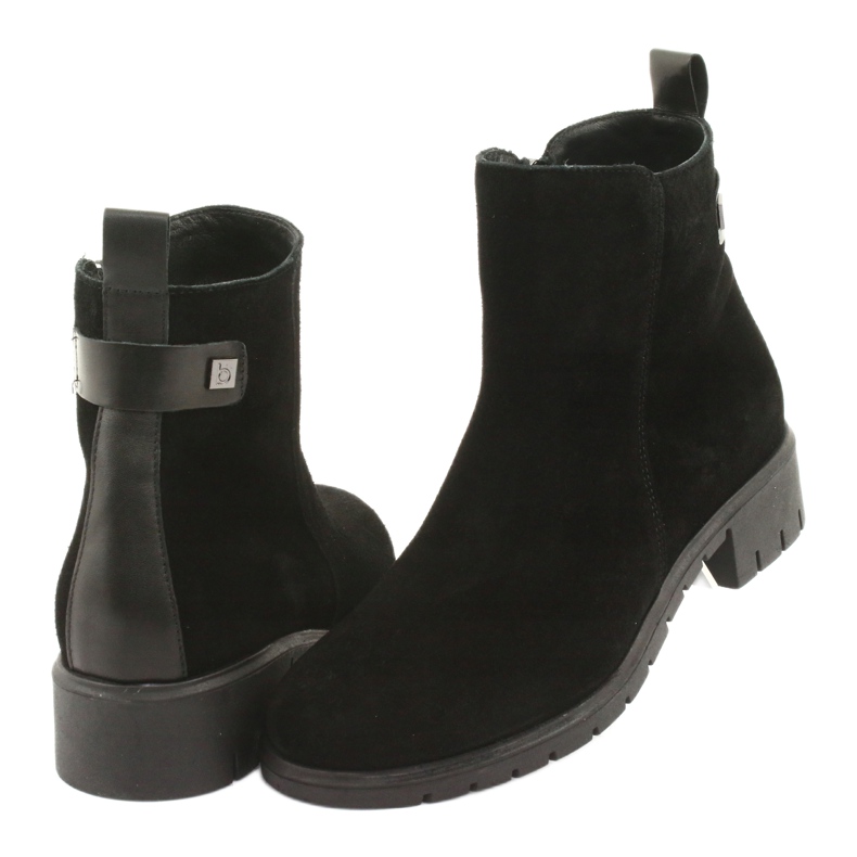 Arka Stivali da donna in pelle scamosciata isolata 7202 nero 4