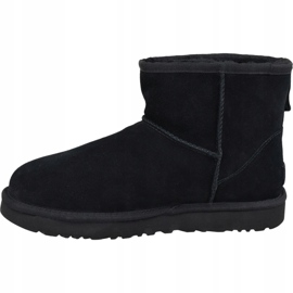 Ugg Classic Mini Logo in gomma W 1108231-BLK nero 1