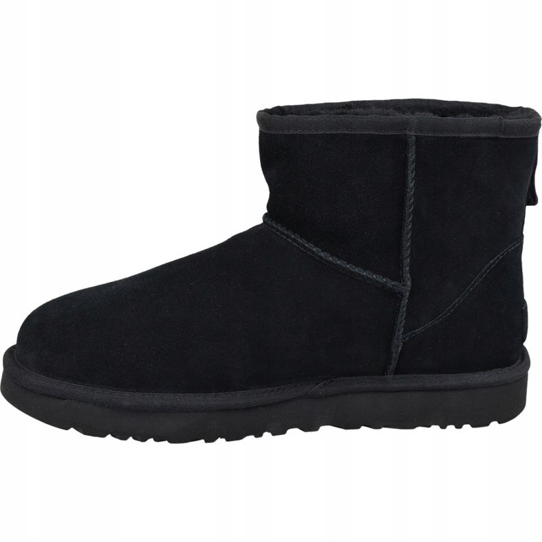 Ugg Classic Mini Logo in gomma W 1108231-BLK nero 1