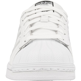 Adidas Originals Superstar Jr AQ6278 scarpe bianca 2