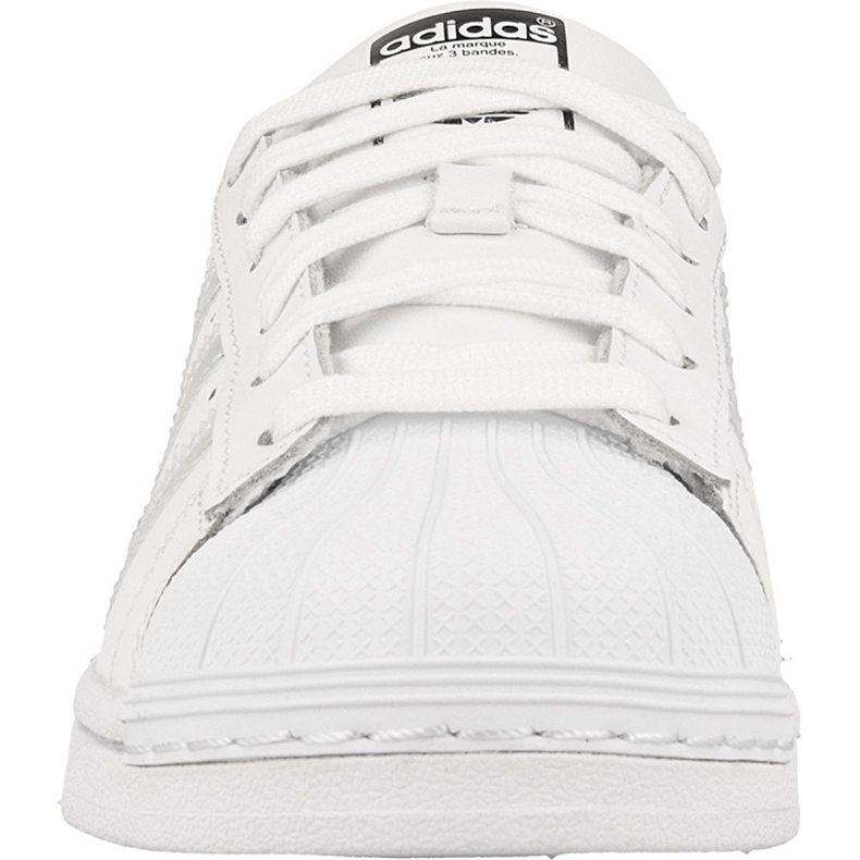Adidas Originals Superstar Jr AQ6278 scarpe bianca 2