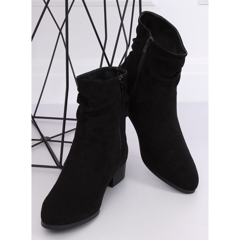 Stivali classici da donna neri YK-101 Black nero 2