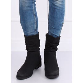 Stivali neri piatti da donna neri 5139 Black nero 1