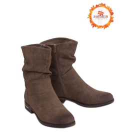 Stivali piatti da donna kaki 5139 Khaki cachi 1