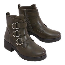 Stivali da donna verdi BZ66010-KB Verde 1