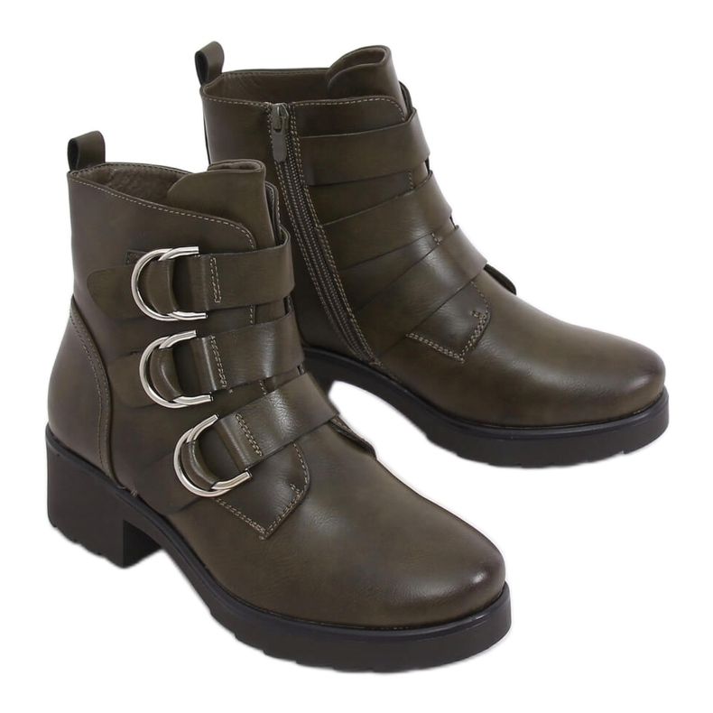 Stivali da donna verdi BZ66010-KB Verde 1