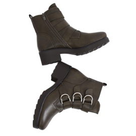 Stivali da donna verdi BZ66010-KB Verde 2