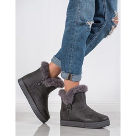 SHELOVET Stivaletti Con Cerniera grigio 1