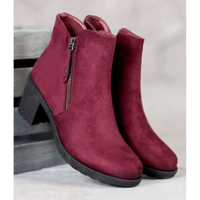 Diamantique Stivali casual su un post rosso 1