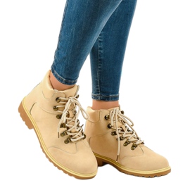 Scarponi da trekking beige senza isolamento XDS1702 1