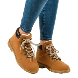 Stivali isolanti cammello DS1702 marrone 1