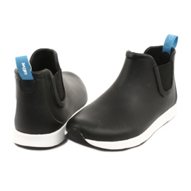 Native Ap Rain Jiffy Guscio nero Gomma bianca Jiffy bianco 4