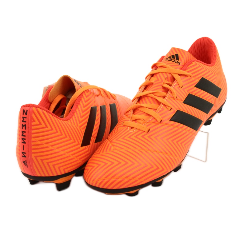 Scarpe da calcio Adidas Nemeziz 18.4 FxG M DA9594 arancia 3