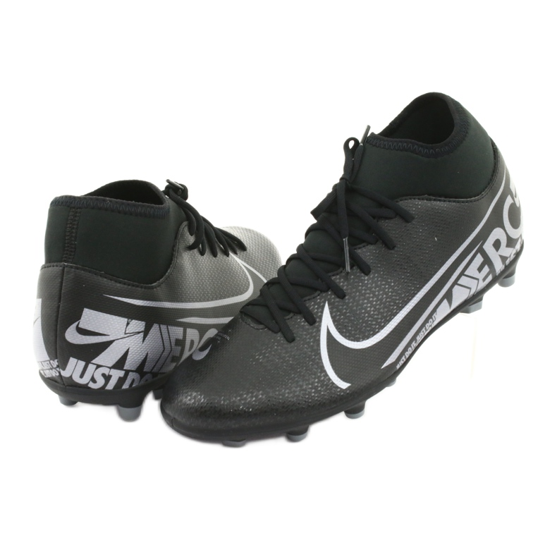 Nike Mercurial Superfly 7 Club FG / MG M AT7949 001 scarpe da calcio nero 5