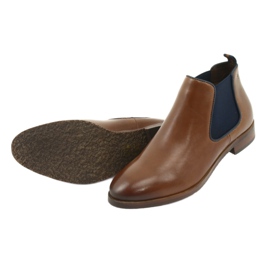 Stivali Jodhpur marroni Caprice 25327 marrone blu navy 5