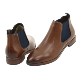 Stivali Jodhpur marroni Caprice 25327 marrone blu navy 4