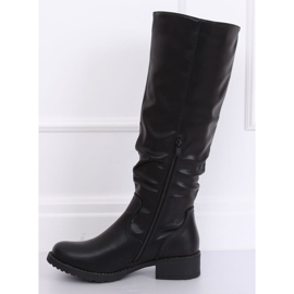 Stivali bassi da donna neri 1084-PG Black nero 1