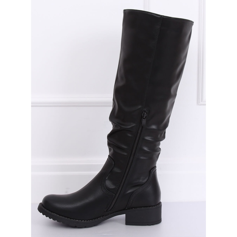 Stivali bassi da donna neri 1084-PG Black nero 1