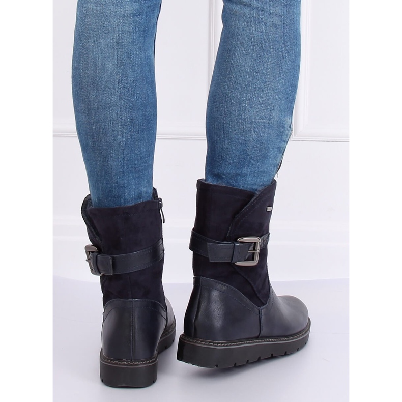 Stivali neri isolati BM-9063 Nero 1