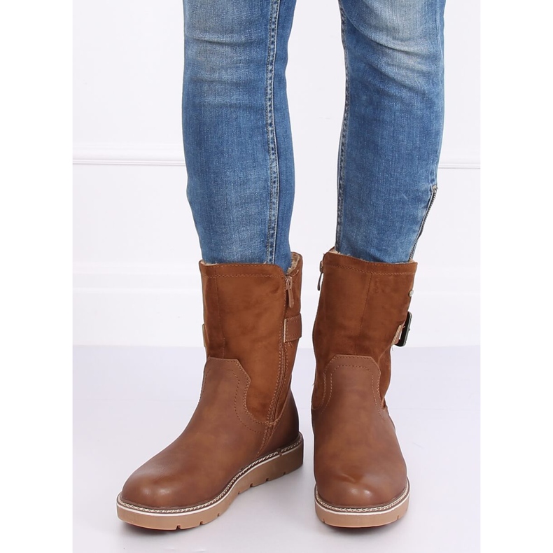 Stivali isolanti cammello BM-9063 Camel marrone 1