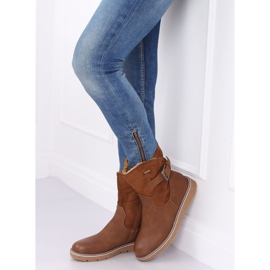 Stivali isolanti cammello BM-9063 Camel marrone 2