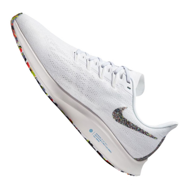 Nike Air Zoom Pegasus 36 M BV7767-100 scarpa da corsa bianca 1