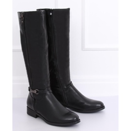 Stivali da equitazione da donna neri SP37 Black nero 1