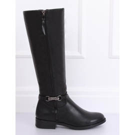 Stivali da equitazione da donna neri SP37 Black nero 2