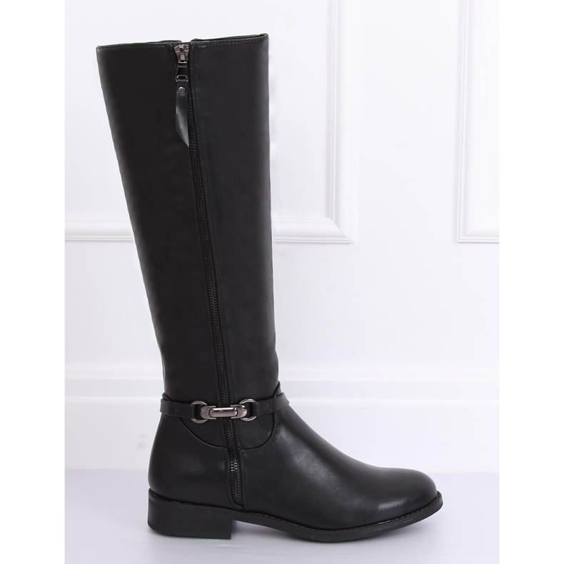 Stivali da equitazione da donna neri SP37 Black nero 2