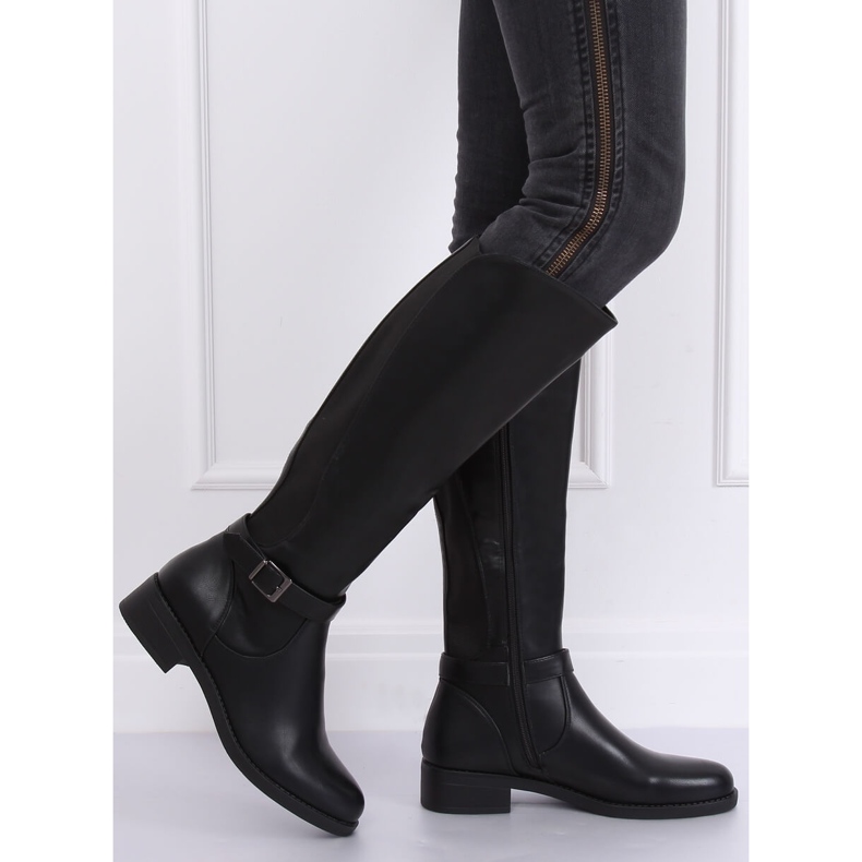 Stivali da donna neri G-7602 Black nero 2