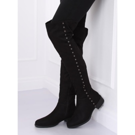 Stivaletti da donna neri 539-A Black nero 1