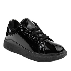 Sneakers nere isolate TL140-1 nero 1