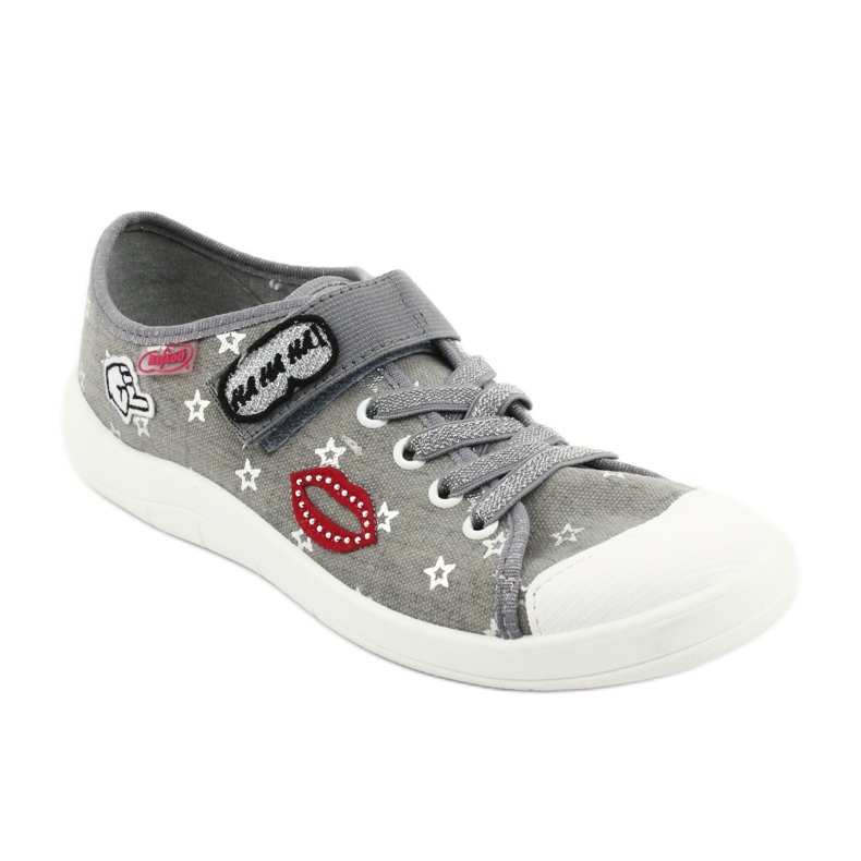 Scarpe per bambini Befado 251Q095 rosso grigio 1