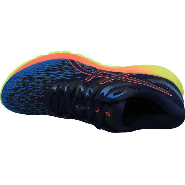 Asics DynaFlyte 4 M 1011A549-400 scarpe da corsa blu multicolore 2