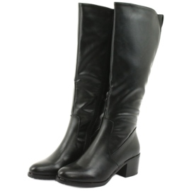 M.Daszyński Stivali isolati tacchi alti Daszyński 153 nero 3