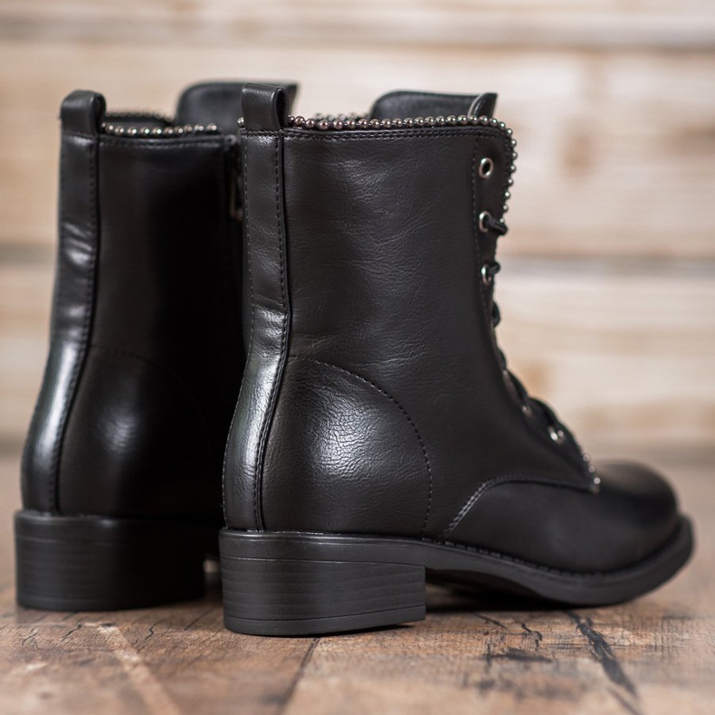 Janessa Stivaletti classici stringati nero 1