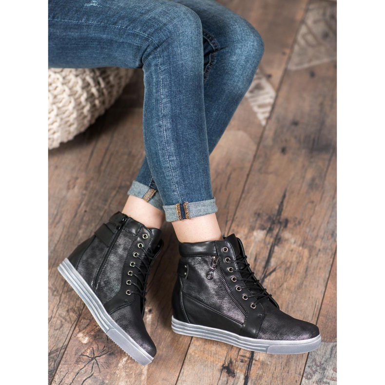 Sergio Leone Scarpe da ginnastica nere nero 1