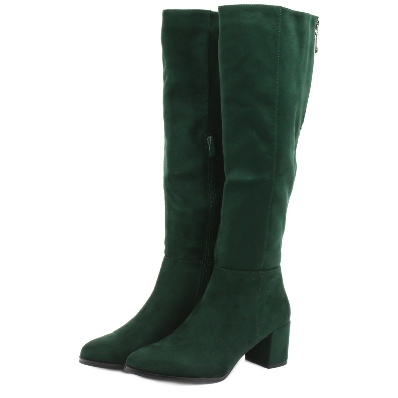 Stivali verdi Sergio leone KZ273 verde 3