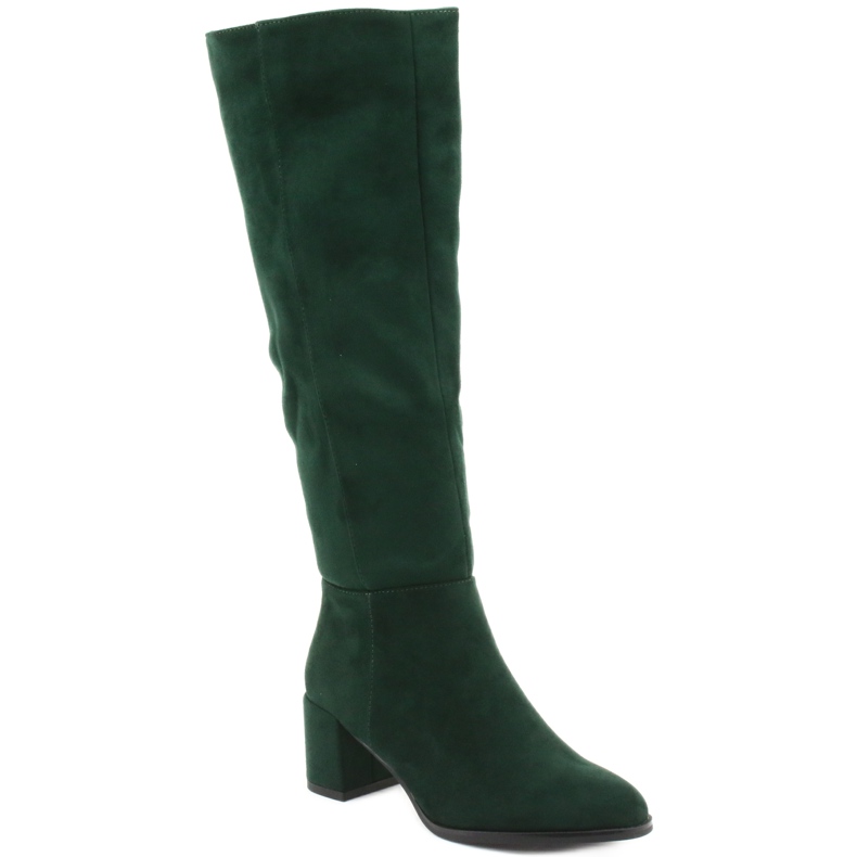 Stivali verdi Sergio leone KZ273 verde 1
