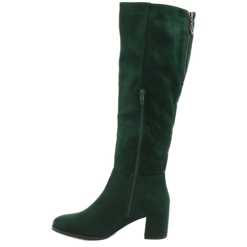 Stivali verdi Sergio leone KZ273 verde 2