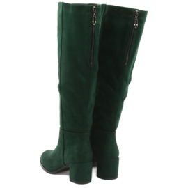 Stivali verdi Sergio leone KZ273 verde 4