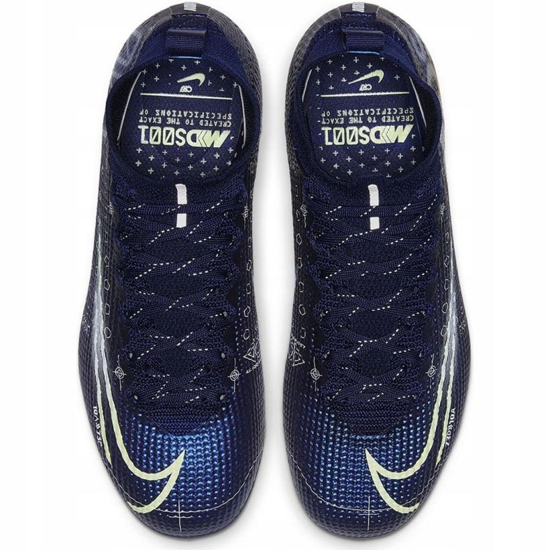 Scarpa da calcio Nike Mercurial Superfly 7 Elite Mds Fg Jr BQ5420 401 blu blu 1
