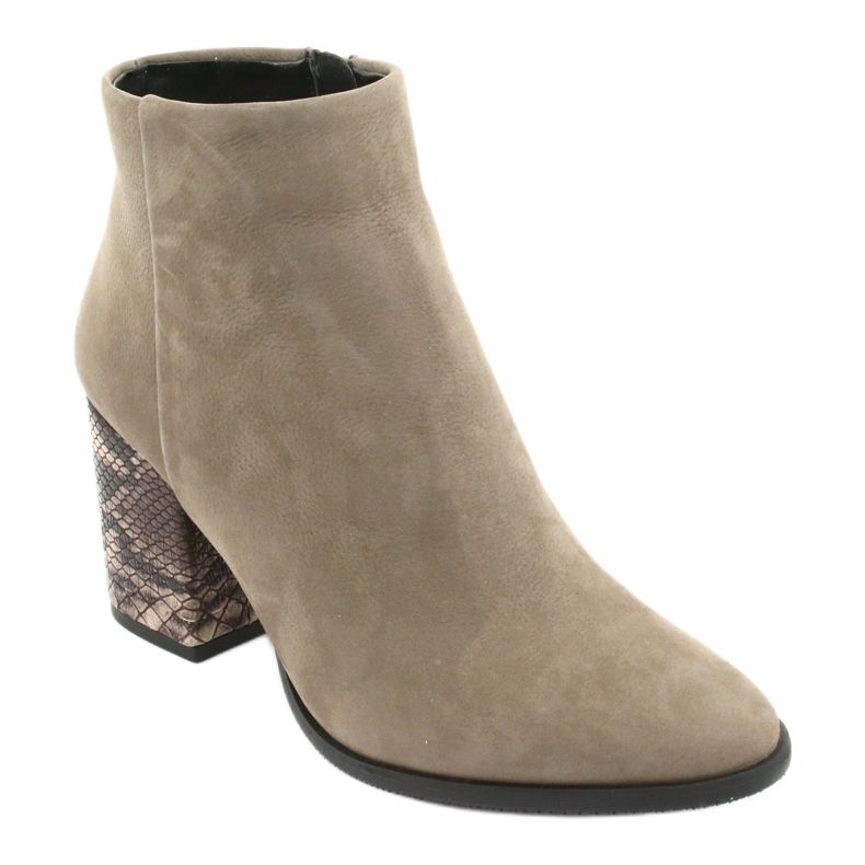 Kaniowski 3543 stivali da donna beige 1