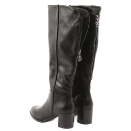 Stivali neri di Sergio Leone nero 4