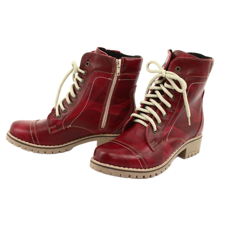 Stivali isolanti con cursore Naszbut 845 rosso 4