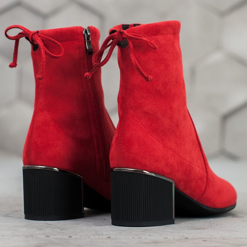 Goodin Stivali rossi alla moda rosso 2