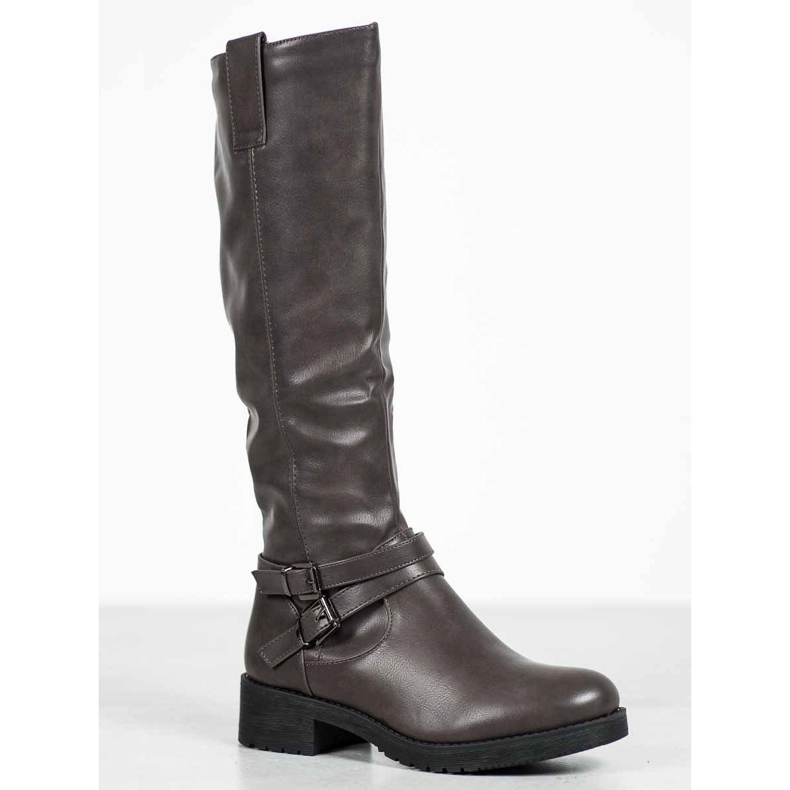 Super Me Stivali caldi grigio 1