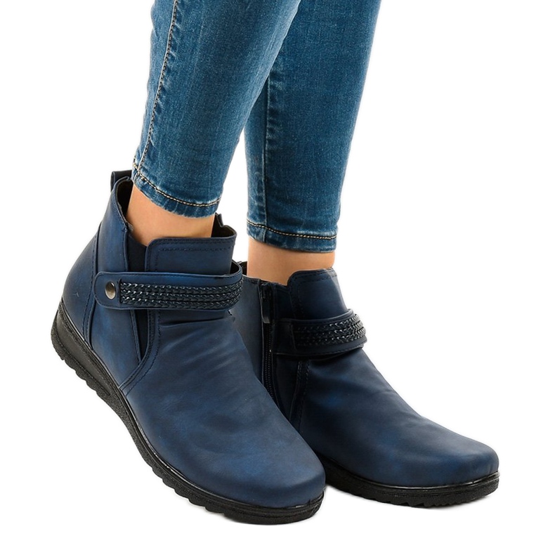 Stivali caldi chiari blu scuro 6193 blu navy 2