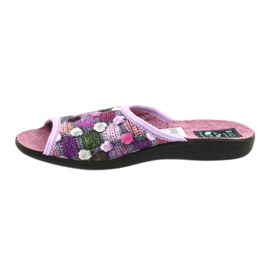 Pantofole 3D Adanex viola rosa 2