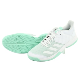 Scarpe Adidas Ligra 6 W BC1035 bianco verde 5